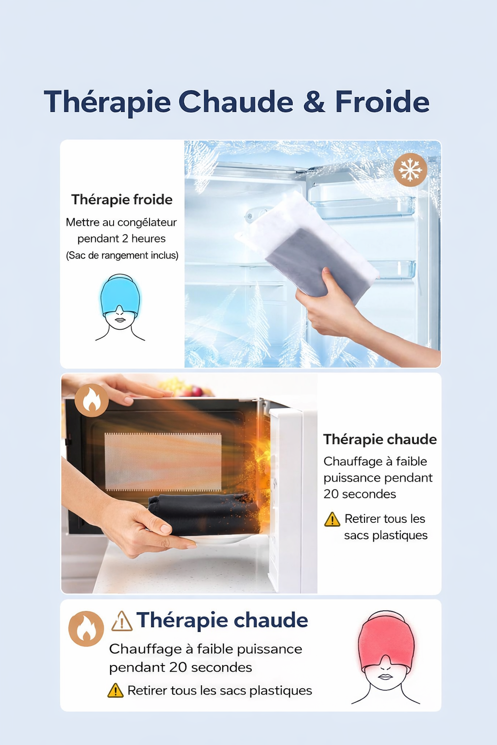 Bonnet Apaisant ThermoMigraine